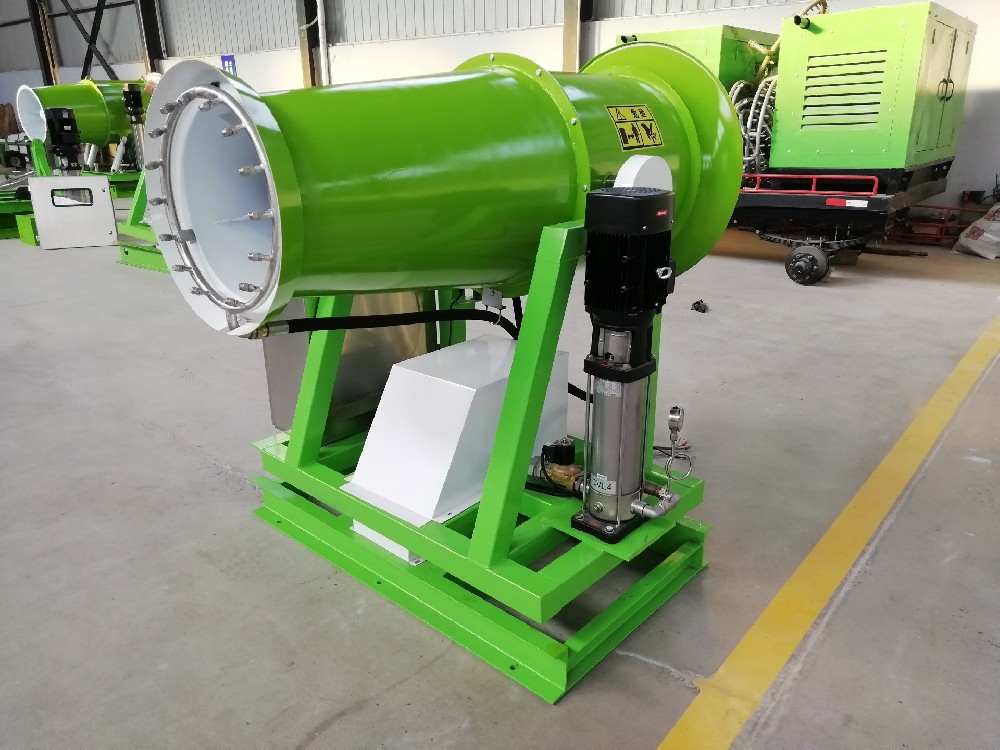 如何测量雾炮的喷雾密度？